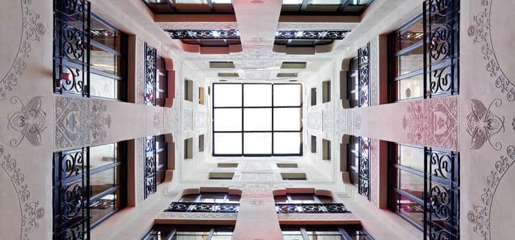 hôtel españa hall moderniste