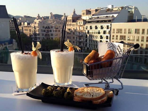 terrasses d'hôtels Condes de Barcelona