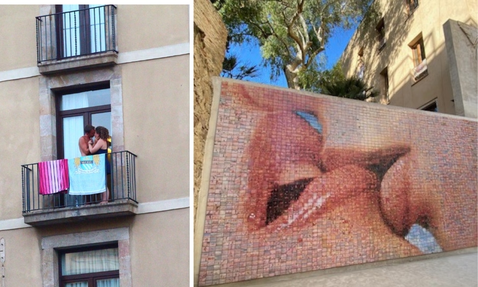 barcelone romantique en amoureux