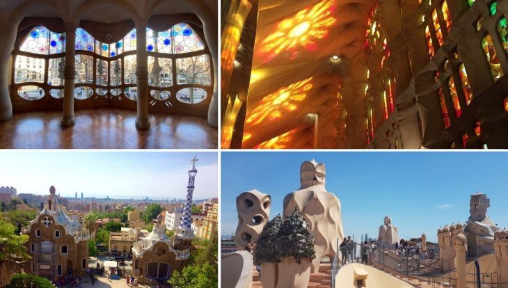 chefs d'oeuvre de Gaudi