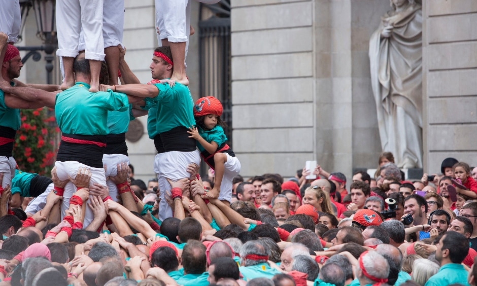 castellers barcelone