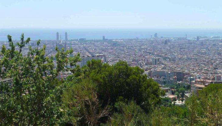 visiter Barcelone randonnée panoramique