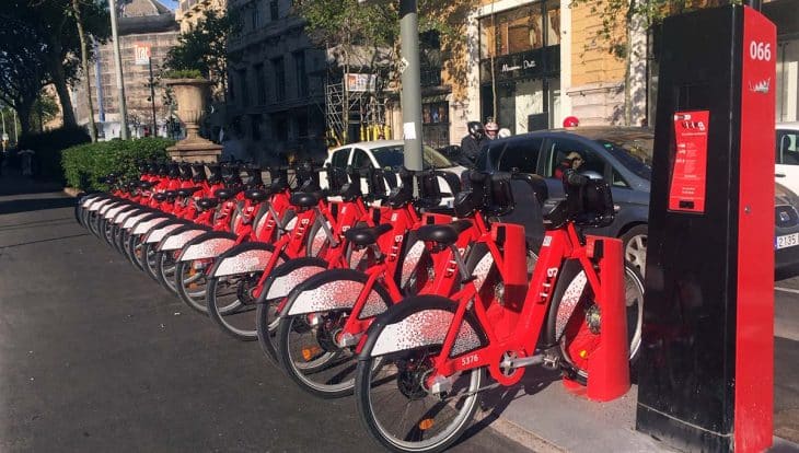 bicyclettes bicing Barcelone