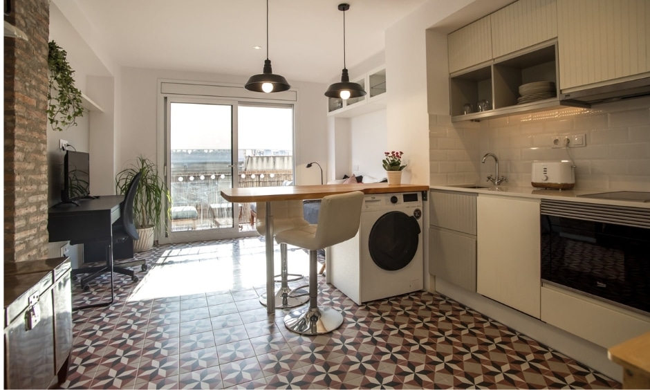 appartement moyenne duree arc de triomphe barcelone