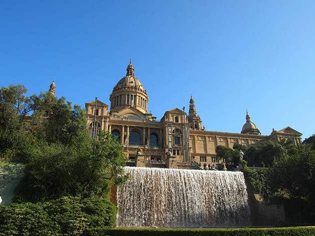 Art au Mnac de barcelone