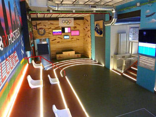 Hall d'entrée BCN sport Hostel