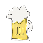 dessin chope de bière 