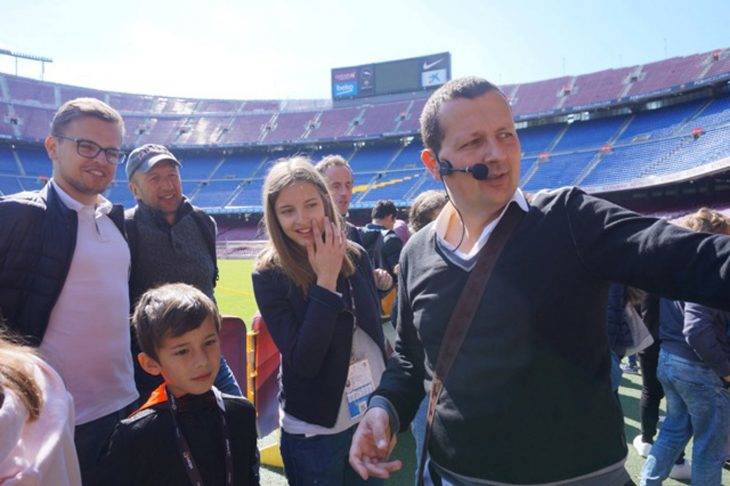 Visite Camp Nou avec un expert: Olivier