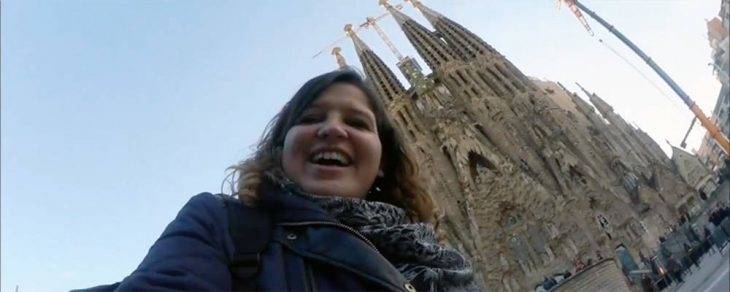 un jour à Barcelone avec Marine baousson, Sagrada Familia