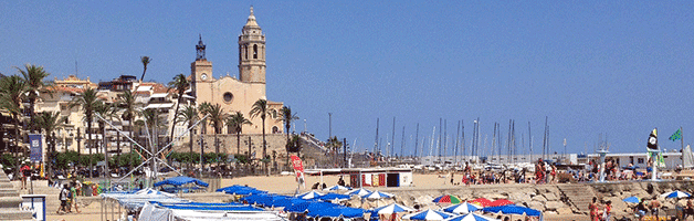 plages autour de Barcelone: Sitges