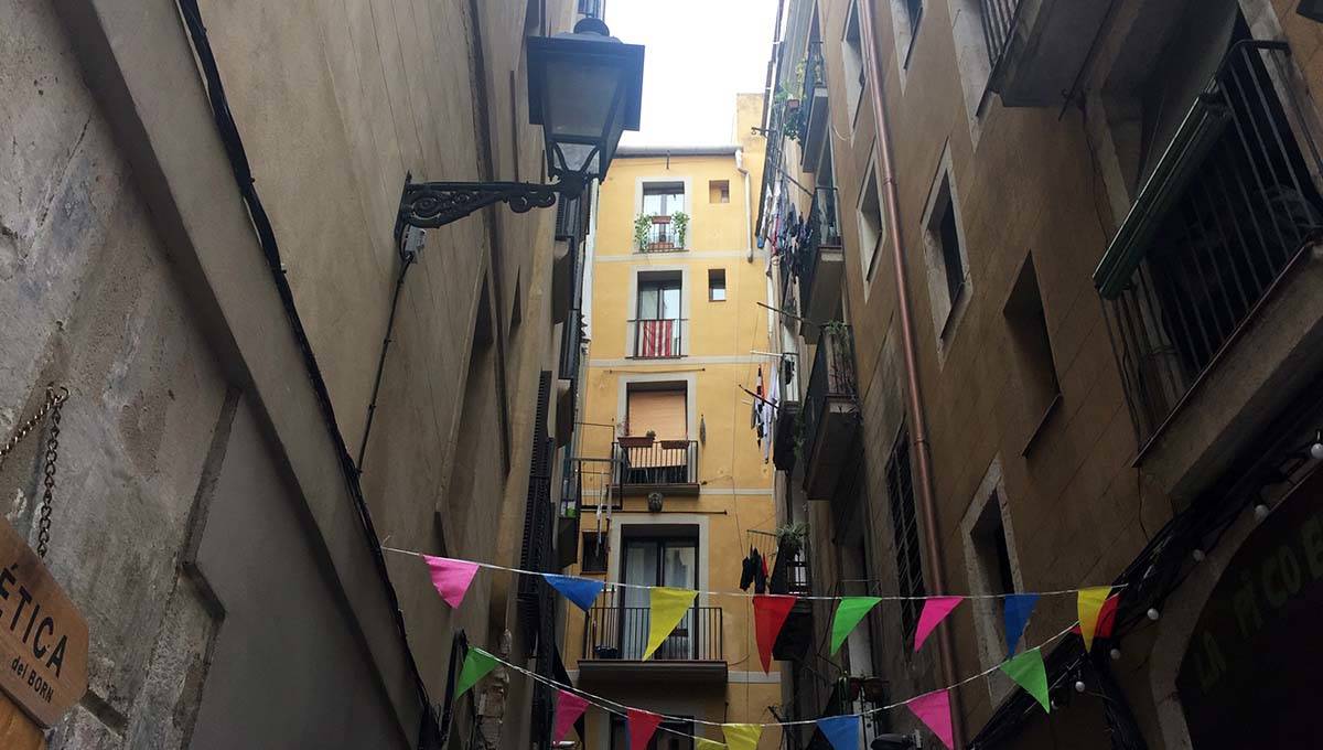 ruelles lors d'une visite guidée à vélo