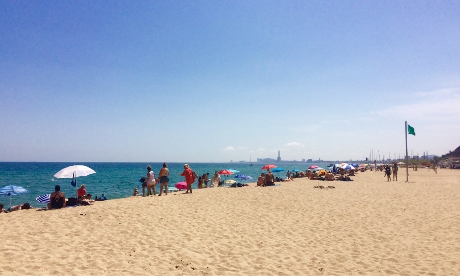 plage montgat