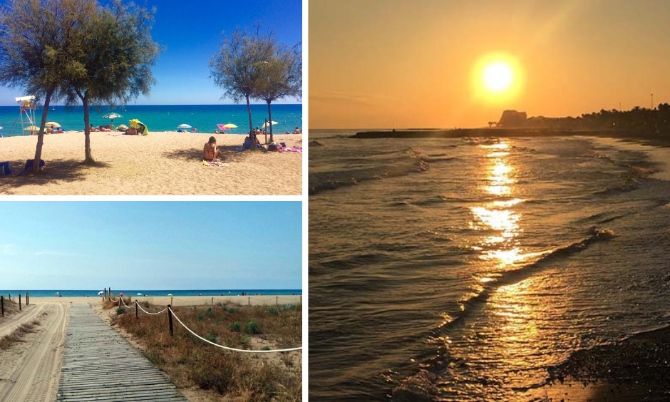 plages autour barcelone