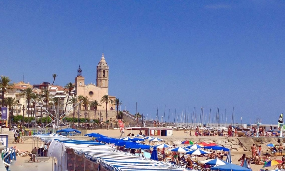 sitges plage