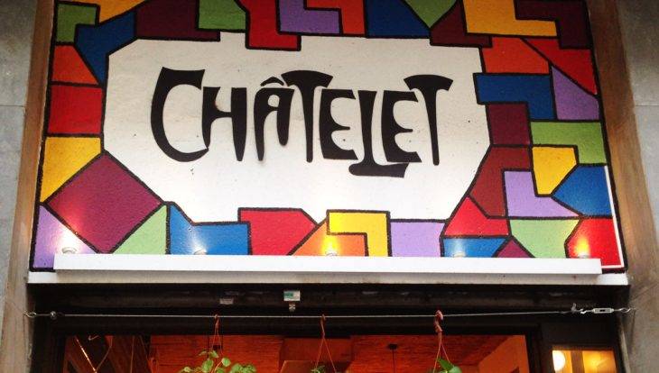 Châtelet: entrée