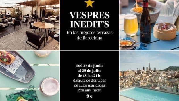 vespres inedits tapas en terrasse