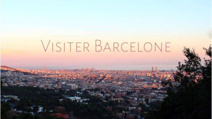 visiter Barcelone Panorama sur la ville