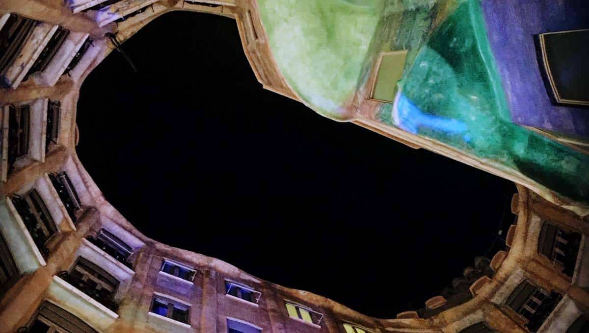 pedrera cour intérieure