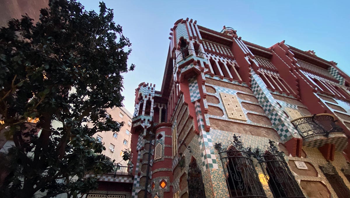 casa vicens extérieur