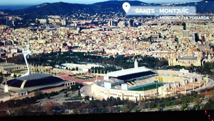 vue panoramique du quartier du musée olympique et du sport