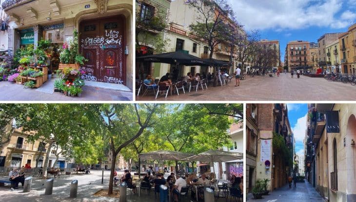 quartier gracia Barcelone photos de la casa Vicens, de places et de rues