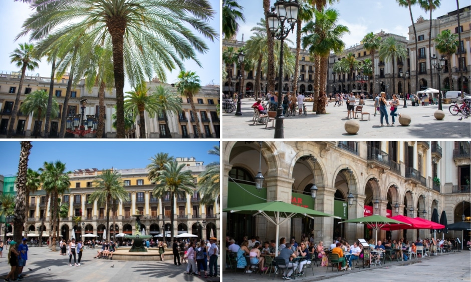 Placa Reial Barcelone