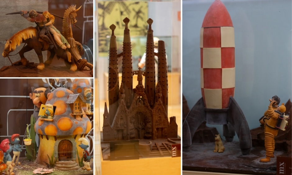 Musée chocolat sculptures
