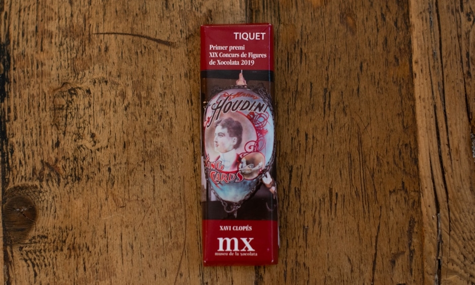 Ticket d'entrée musée chocolat