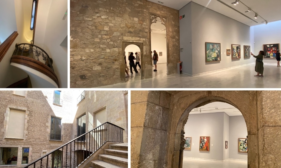 musee picasso salles exterieur