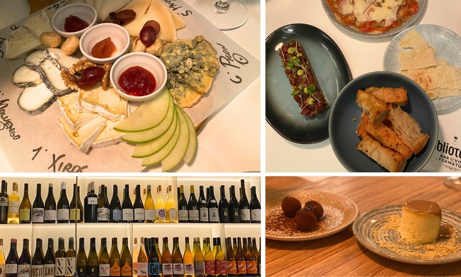 viblioteca bar a vins barcelone 1