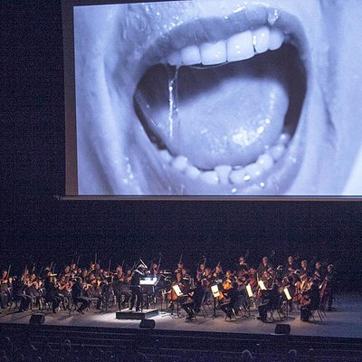 Ciné-concert Psychose au Palau de la Música, Barcelone