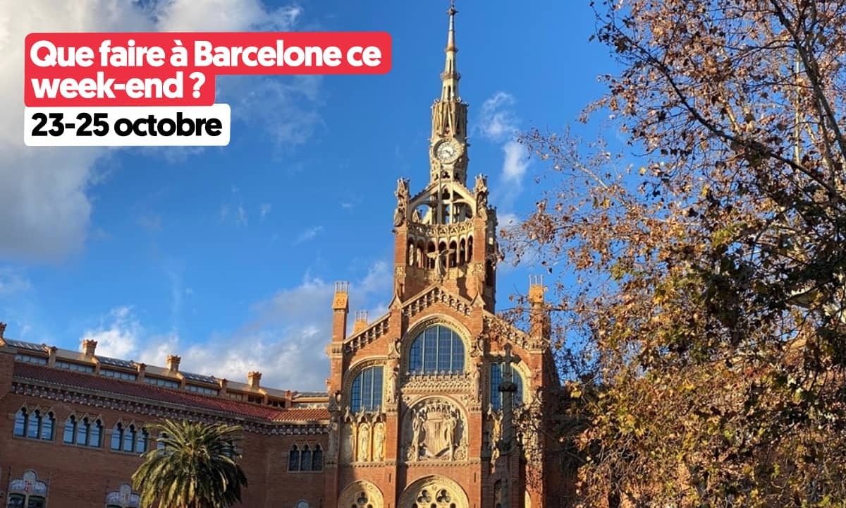 Que faire à Barcelone ce week-end, 23-25 octobre