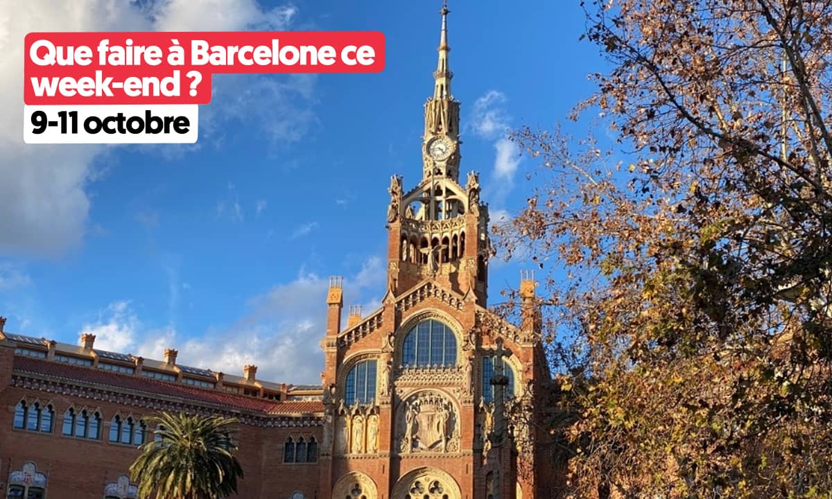Que faire à Barcelone ce week-end, 9-11 octobre